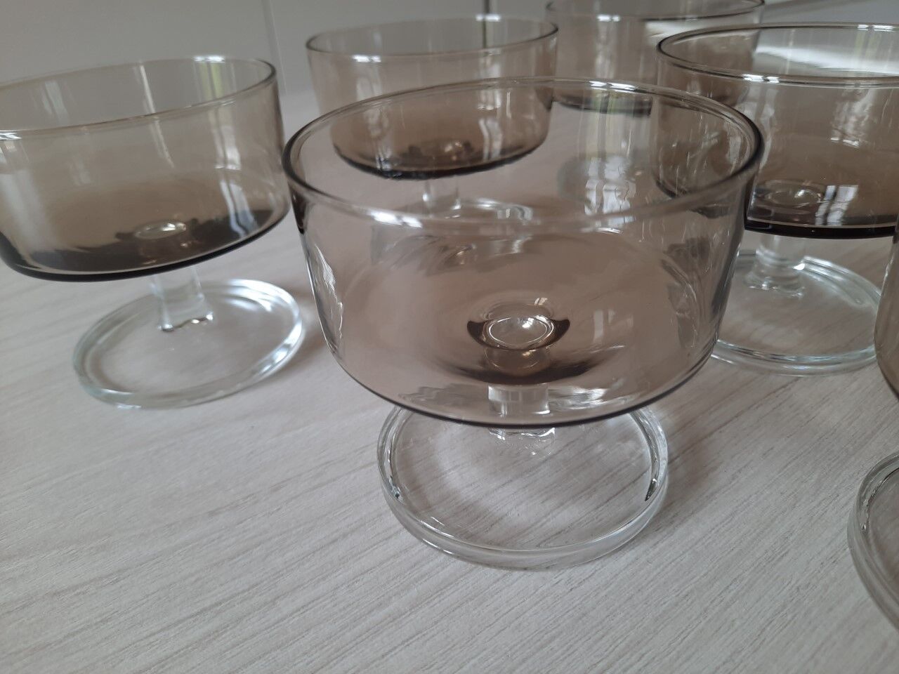 Coupes à champagne années 70