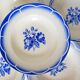5 deep plates from Digoin Sarreguemines model Marsac 220641