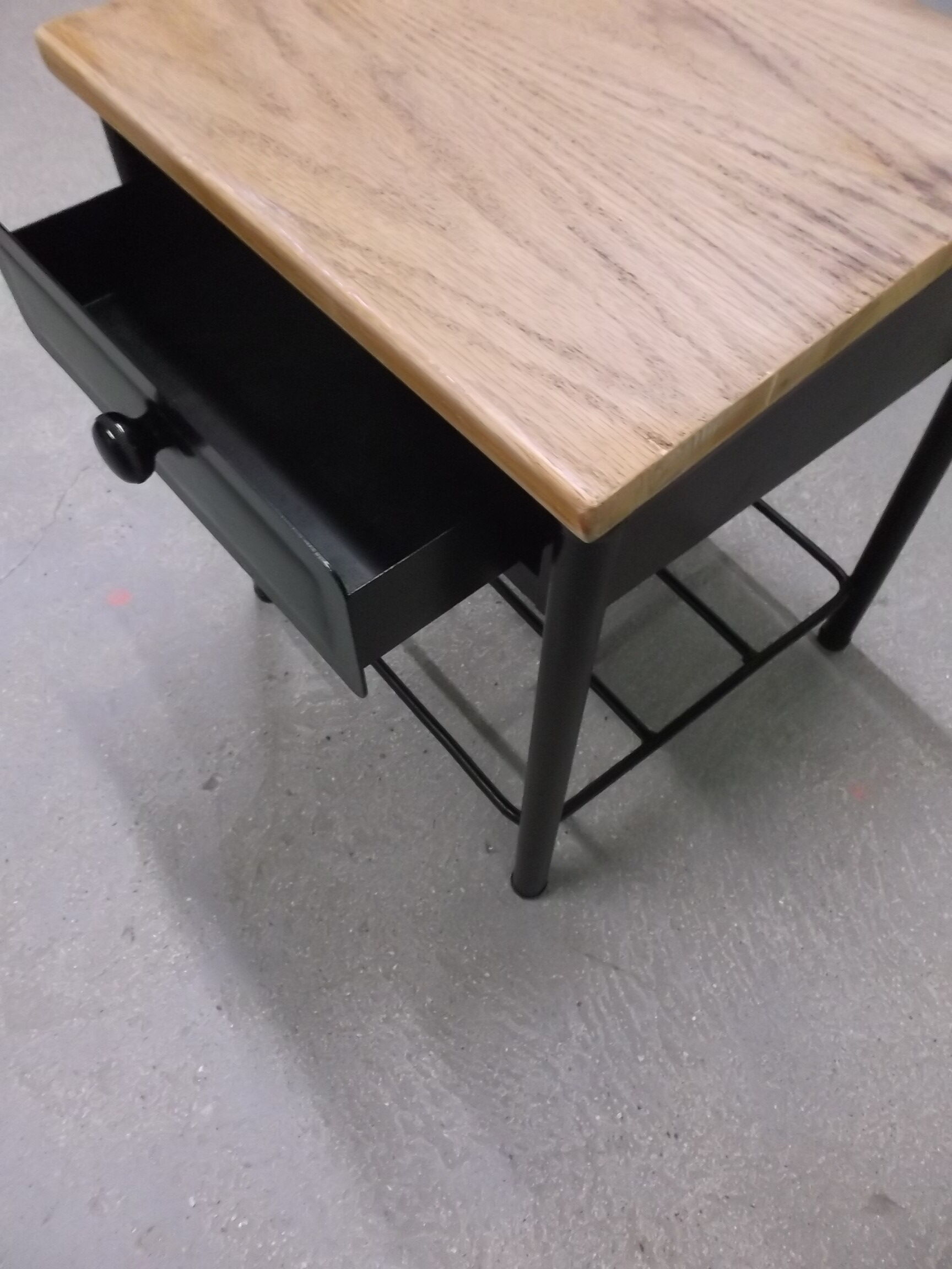 Bedside chair industrial boarding