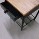 Bedside chair industrial boarding