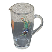 Vintage glass bird decanter, 1950/60