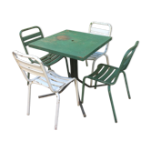 Tolix table and chairs