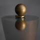 Conical Copper Side Table, France, 1970s