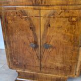 Art Decò Bedsides in Walnut