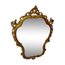 Large-format golden baroque mirror 66x97cm