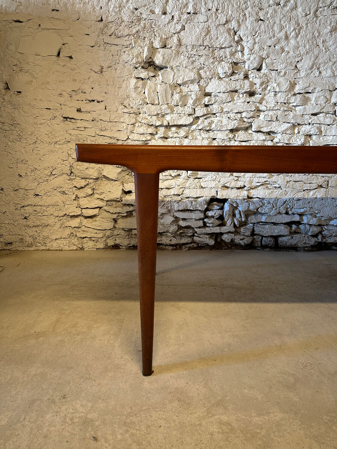 Scandinavian extendable dining table - Vintage