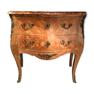 Louis XV style chest of drawers