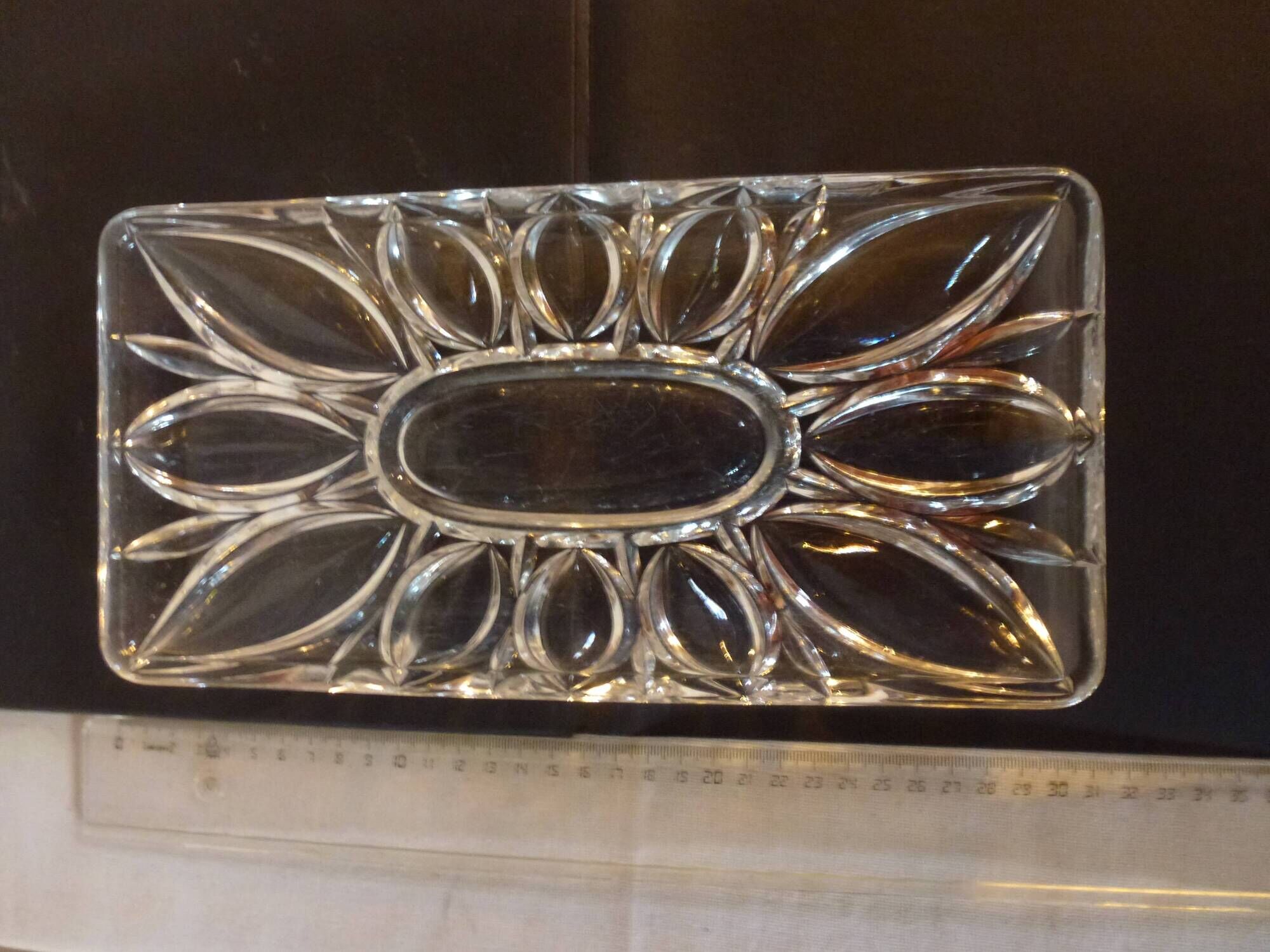Vintage Rectangular Cake Dish