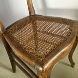Chaise cannage