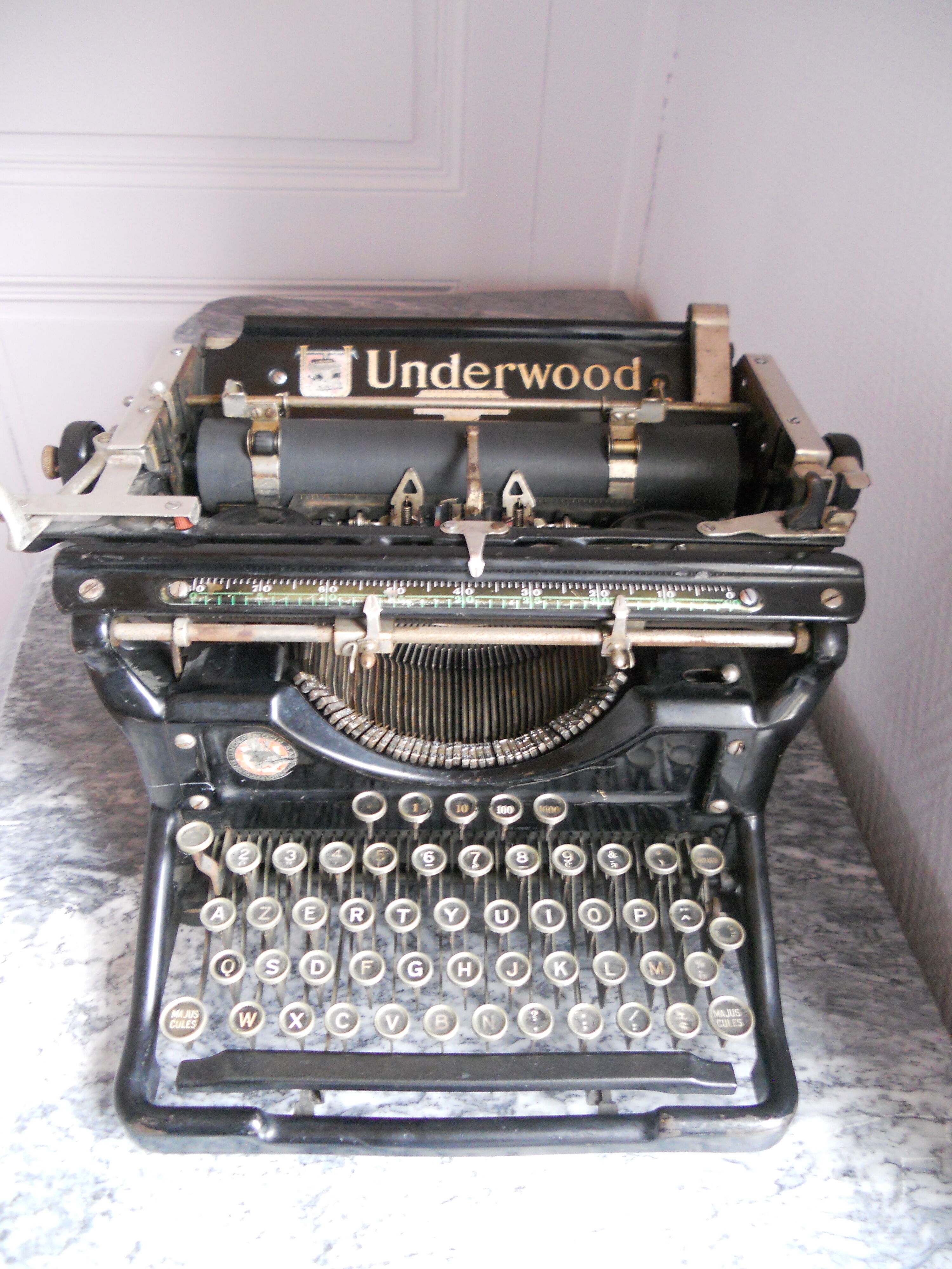 Underwood typewriter