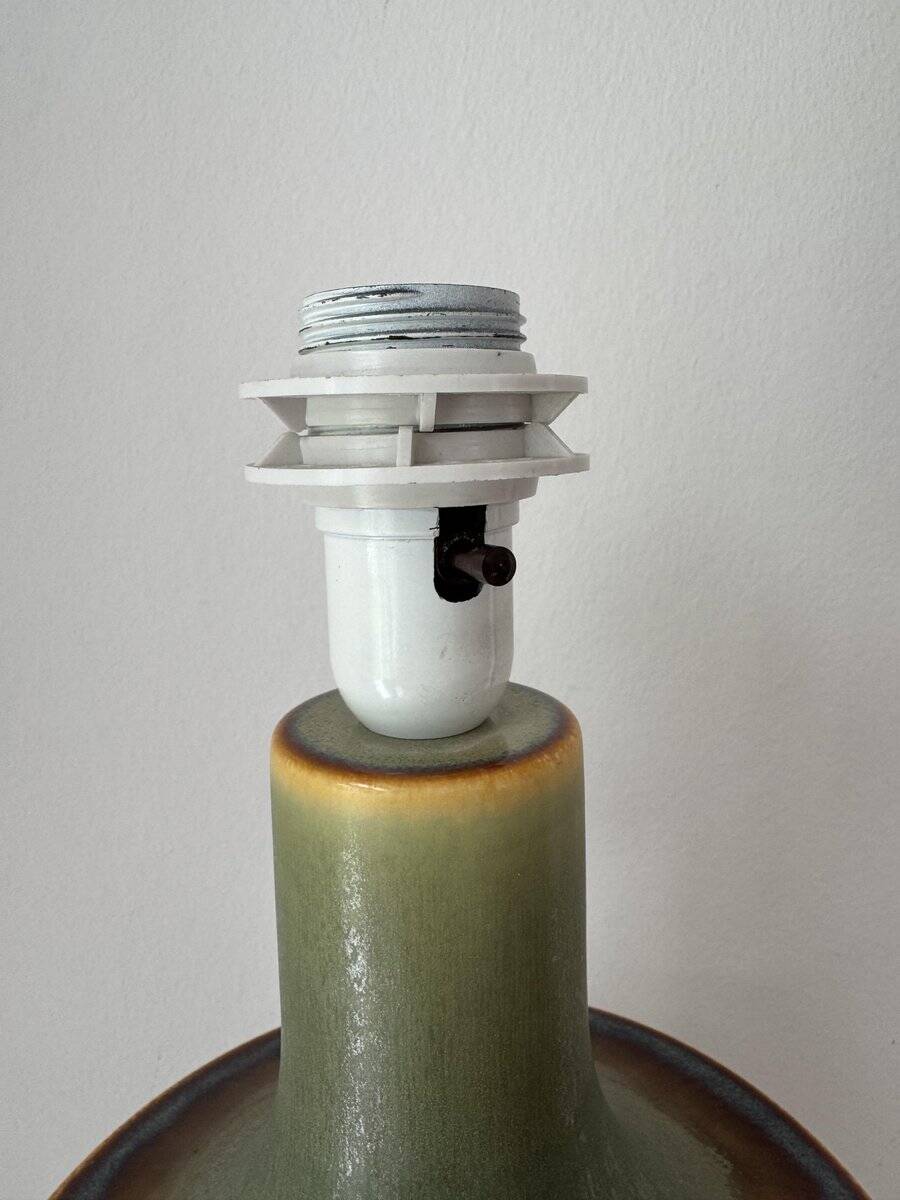 Vintage Danish table lamp by Einar Johansen for Søholm Stoneware, 1970s