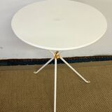 Vintage metal bistro table