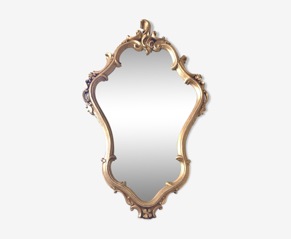 Miroir baroque doré d’époque
