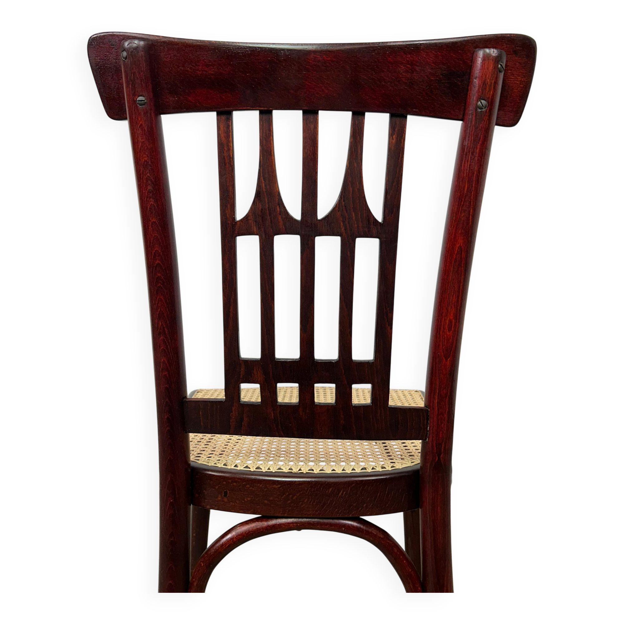 Viennese Secession dining chair no. 235 by Otto Wagner for J&J Kohn