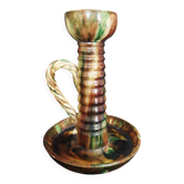 Wannopee ceramic hand-held candlestick, second half of the 20th century.