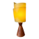 Red marble lamp, 1960 Art Deco