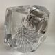 Crystal clock by Daum 1970