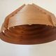 Rare Midcentury Large Wooden Pendant, Hans-Agne Jakobsson, Sweden, 1960s