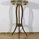 Small Mahogany Pedestal Table, Louis XVI Style – 1900