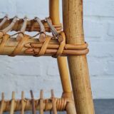 Rattan bedside table 1960
