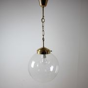 Mid-century big glass pendant from Valašské Meziříčí, 1970´s.