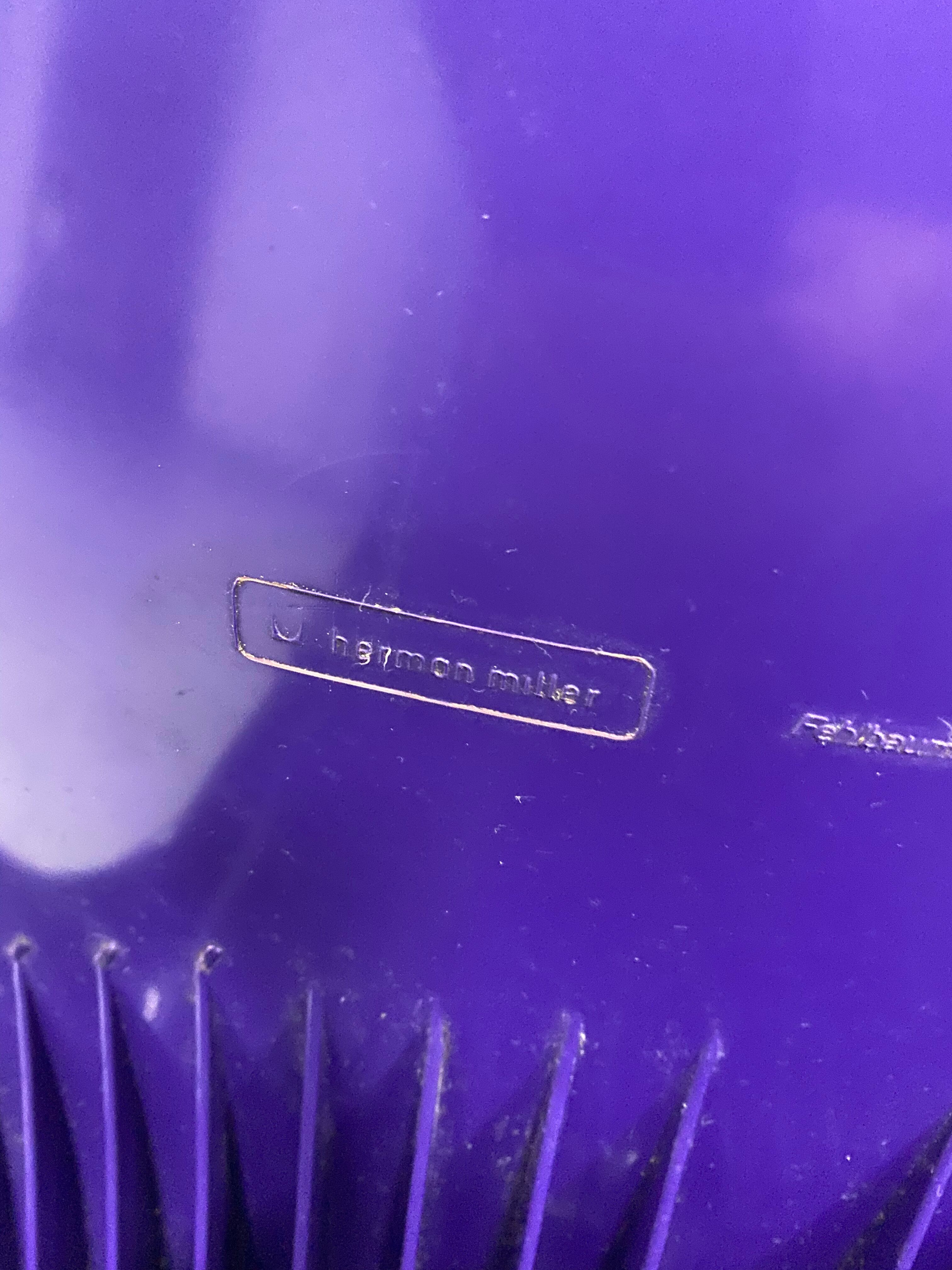 Panton chair S series 2 by Verner Panton published by Hermann Miller 1970