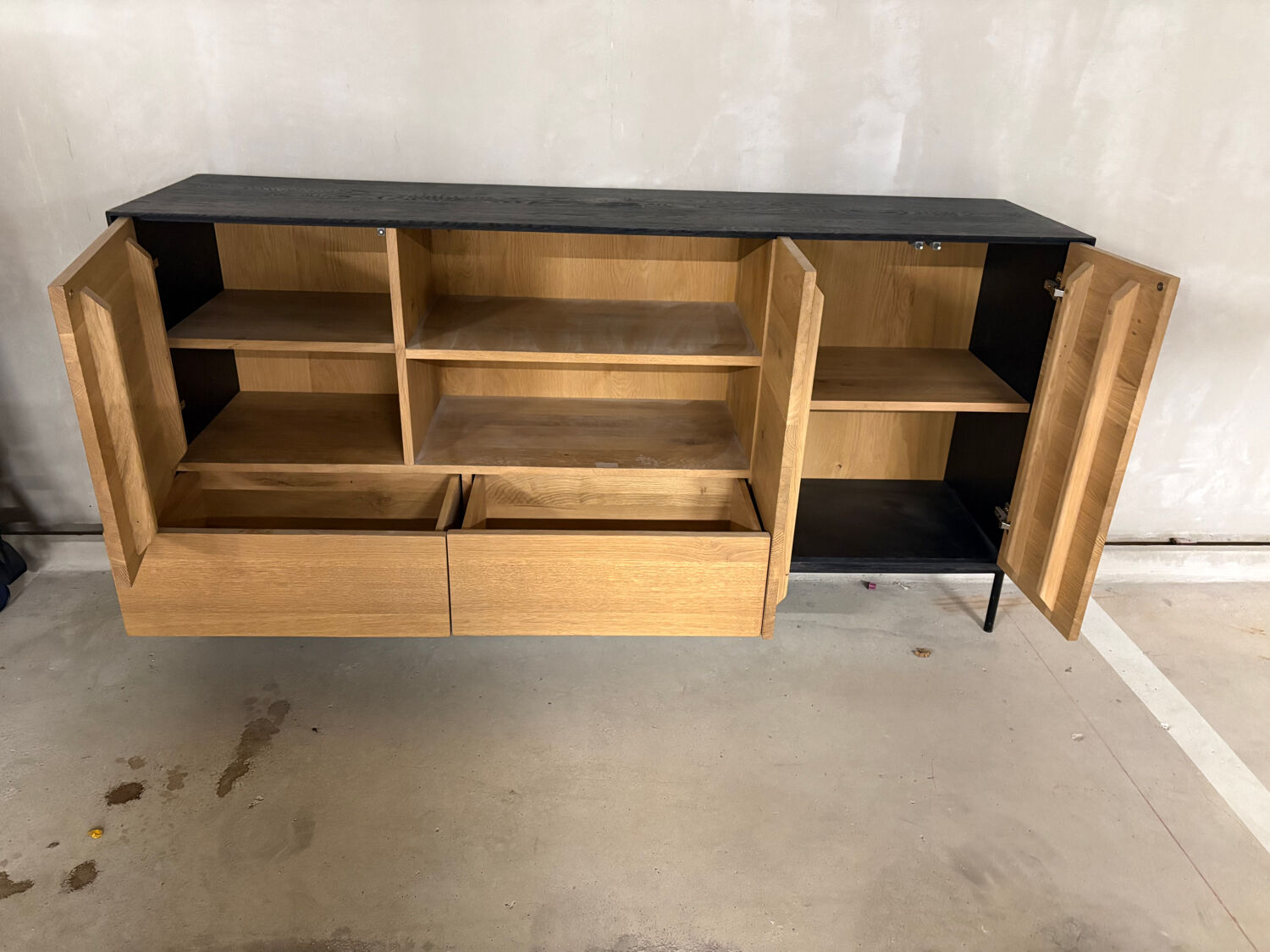 Buffet Bird Ethnicraft in solid oak