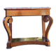 19th Century Empire Style Mahogany Console Table