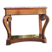 Console a crosses En Acajou De Style Empire XIX Eme Siècle