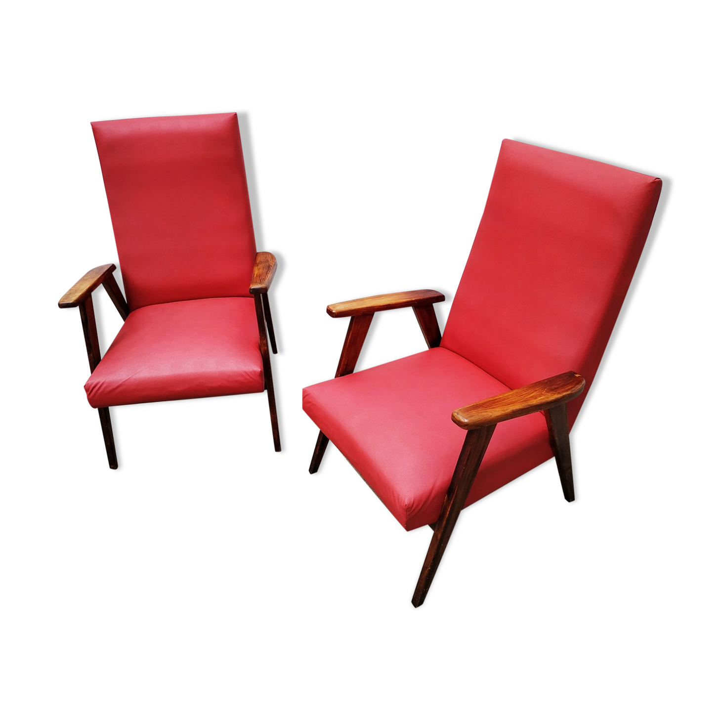 Pair of Scandinavian armchairs