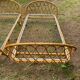 Pair of single rattan beds, 1960s