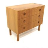 Commode scandinave en chêne, Suède, 1960