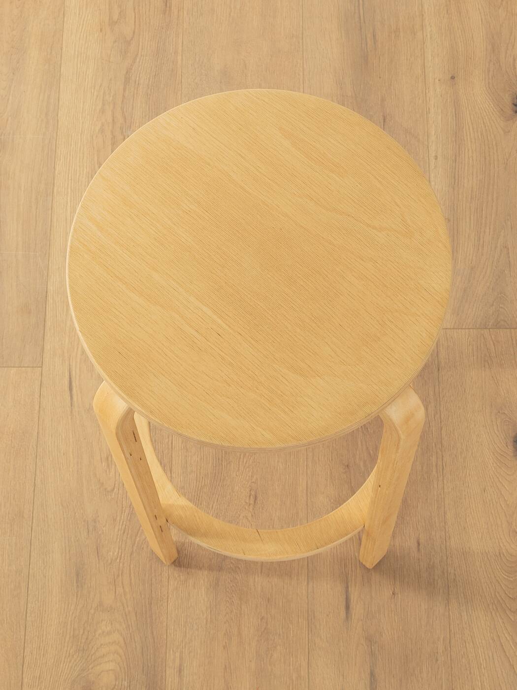 1970s bar stools, birch plywood