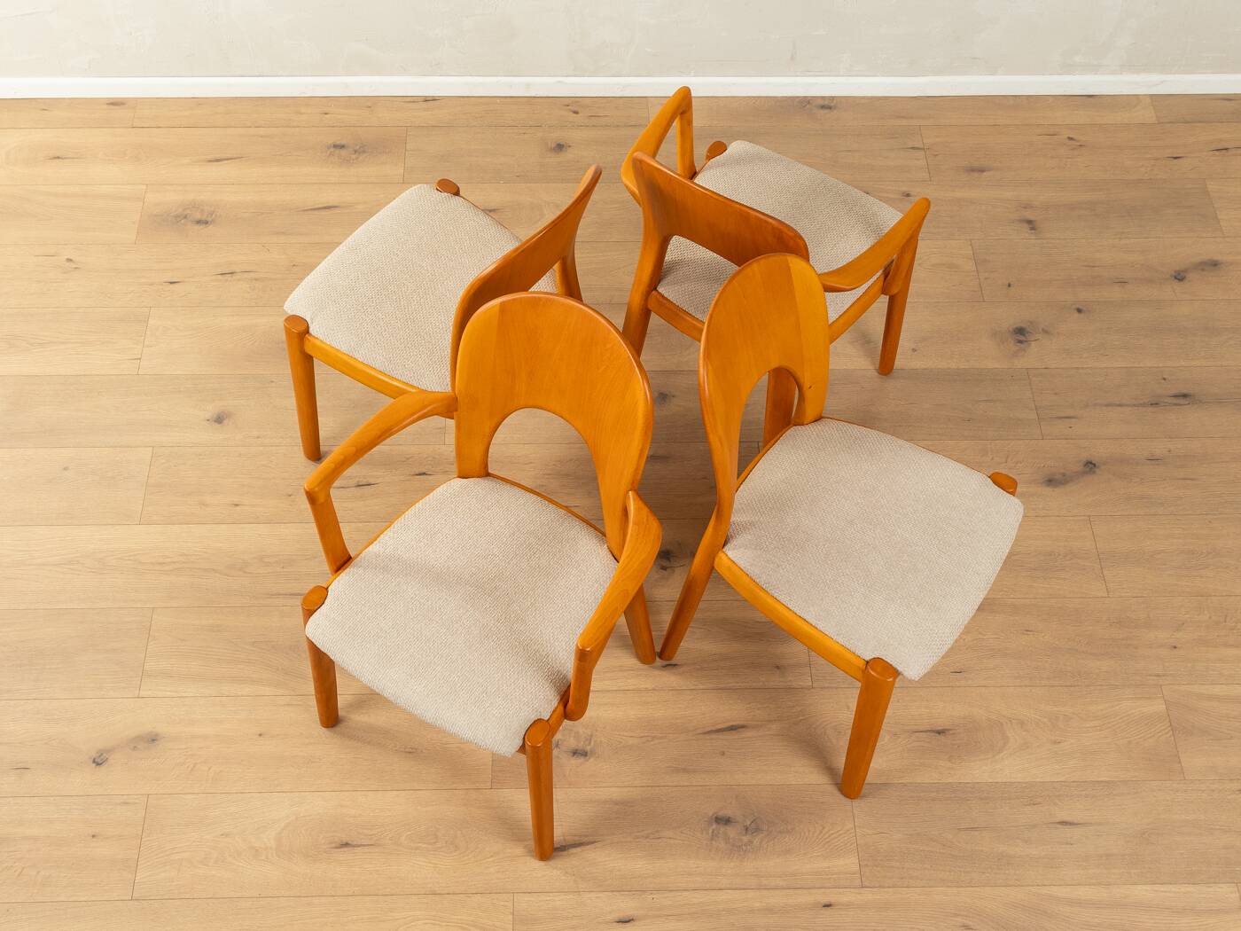 Morten dining chairs by niels koefoed for koefoed's hornslet (set of 4, 1960s)