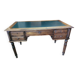 Old Louis Philippe style desk in walnut