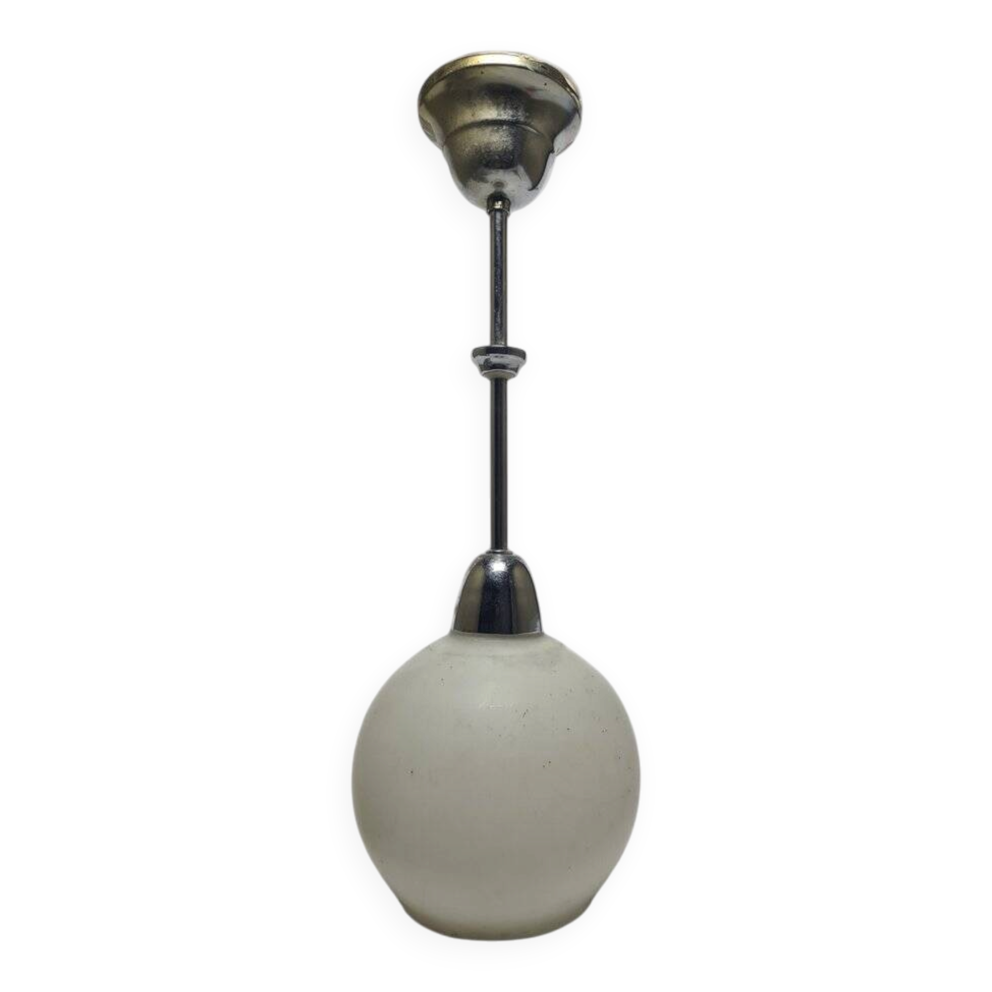 Art Deco pendant lamp, Poland, 1950s