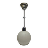Art Deco pendant lamp, Poland, 1950s