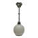 Art Deco pendant lamp, Poland, 1950s