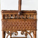 19th century rattan worker