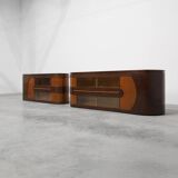 Pair of Large Art Deco Monumental Counters attributed to De Coene, Belgium,