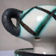 Ceramic candleholder
