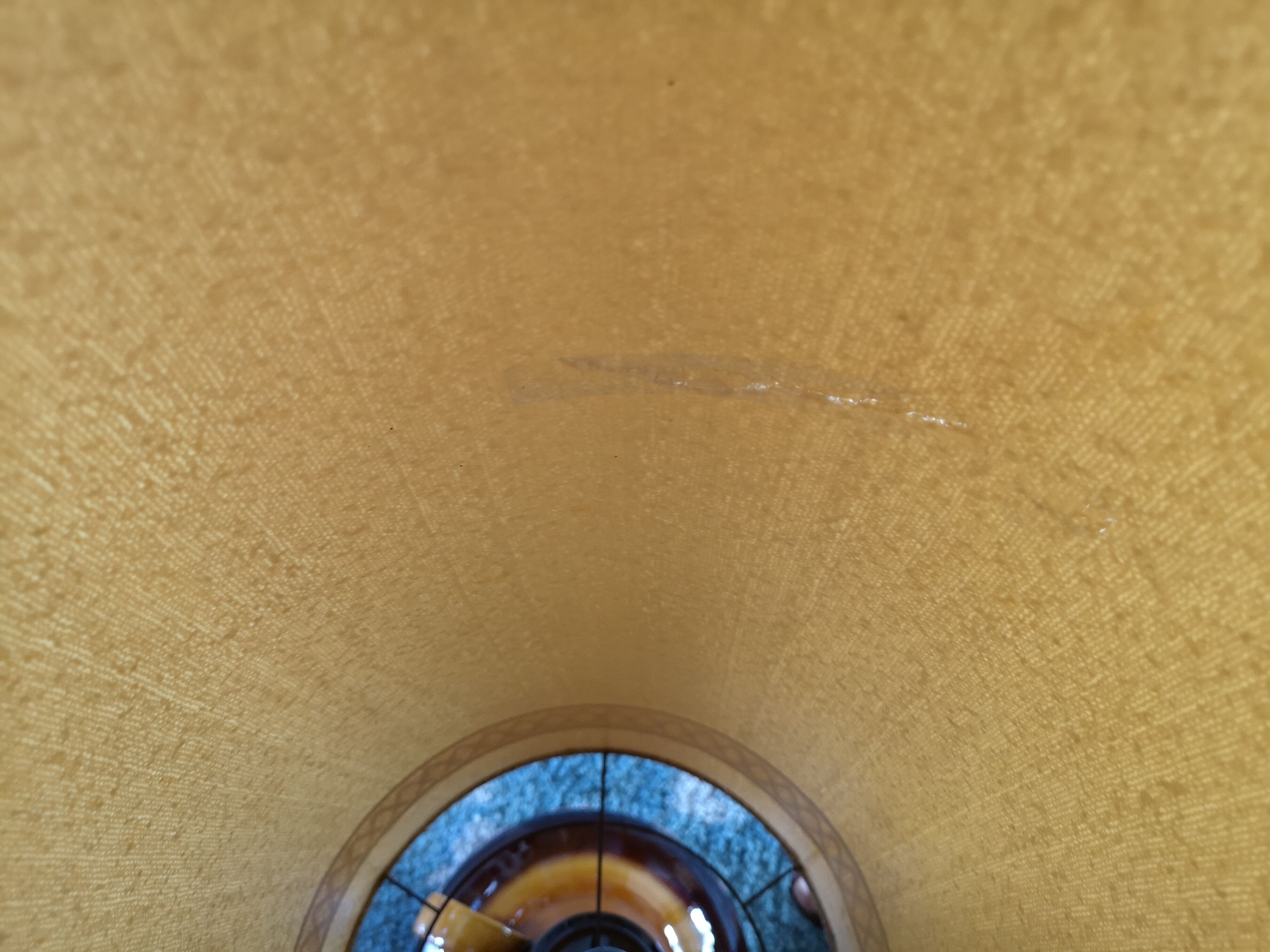 Vintage ceramic floor lamp Fat lava 1960