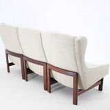 1970s modular three seater sofa by ton, czechoslovakia