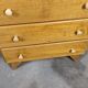 Scandinavian compass foot dresser