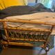 Vintage bamboo bed