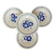 4 assiettes dessert vintage de Longchamp modèle Cholet (2103119)