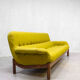 Danish midcentury design sofa ‘mellow yellow’