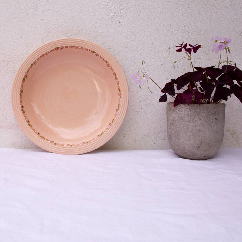 Round and hollow dish Betty Longwy