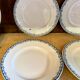 Assiettes Terre de Fer bleues