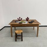 Pine farm table 160 x 110 cm